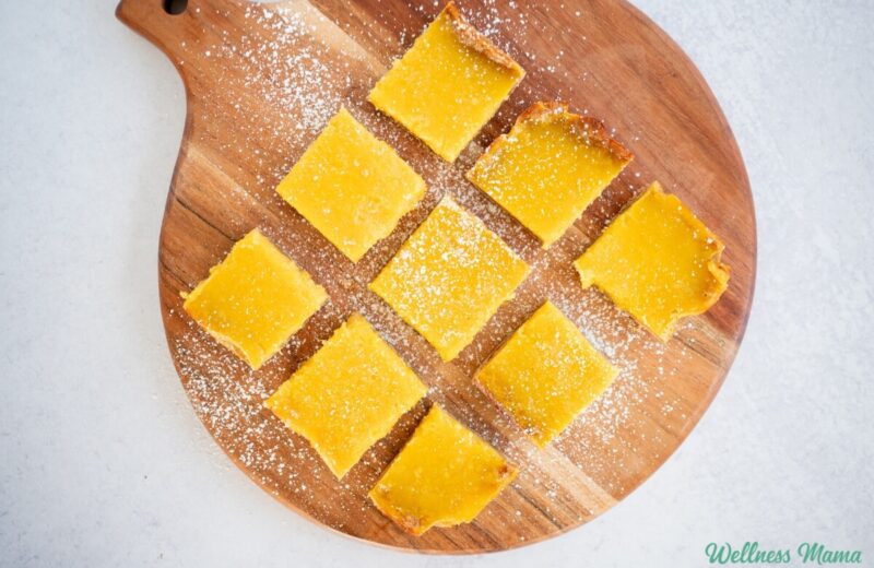 gluten free lemon bars