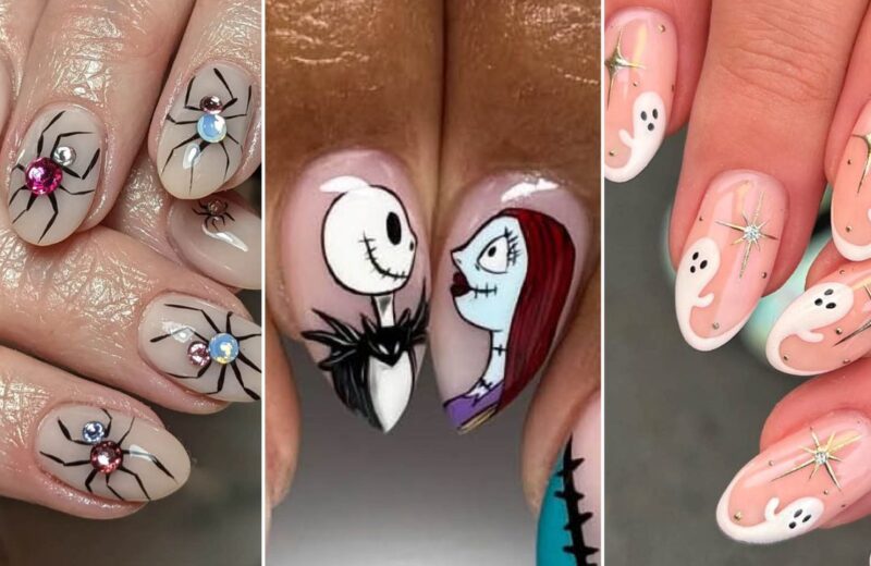 33 Halloween Nail Art Ideas That Are Equal Parts Eerie and Cute