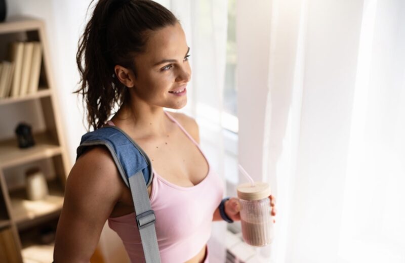 The Pre-Workout Smoothie That Does the Prep Work for You